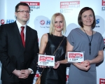 Jacek Pochłopień (Forbes), Marzena Celej (Platinum Palace Wrocław), Monika Mikulska (Intercontinental Warszawa), fot Studio 69