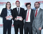 Kamila Tyralska (manager Boutique Hotel's II), Christian Barbier (Ibis Hotels), David Henry (Accor), Jakub Ryznar (HRS), fot Studio 69