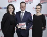 (Od lewej) Mariola Sobótka - HRS, Andrzej Szymczyk - Narvil Conference & SPA w Serocku, Małgorzata Barecka - HRS. Fot AKPA