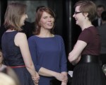 (Od lewej) Olga Orszewska  - Oriflame, Ilona Łuczkiewicz - HRS i Joanna Łuczyńska - Oriflame. Fot AKPA