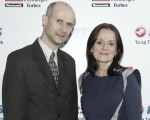 (Od lewej) Sławomir Sobolewski i Hanna Zemło - 3M. Fot AKPA